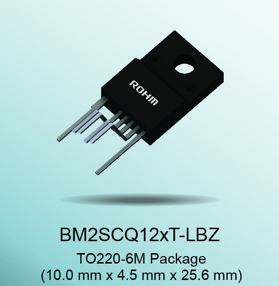 全球首創(chuàng)※！ROHM推出內(nèi)置1700V SiC MOSFET的AC/DC轉(zhuǎn)換器IC “BM2SCQ12xT-LBZ”